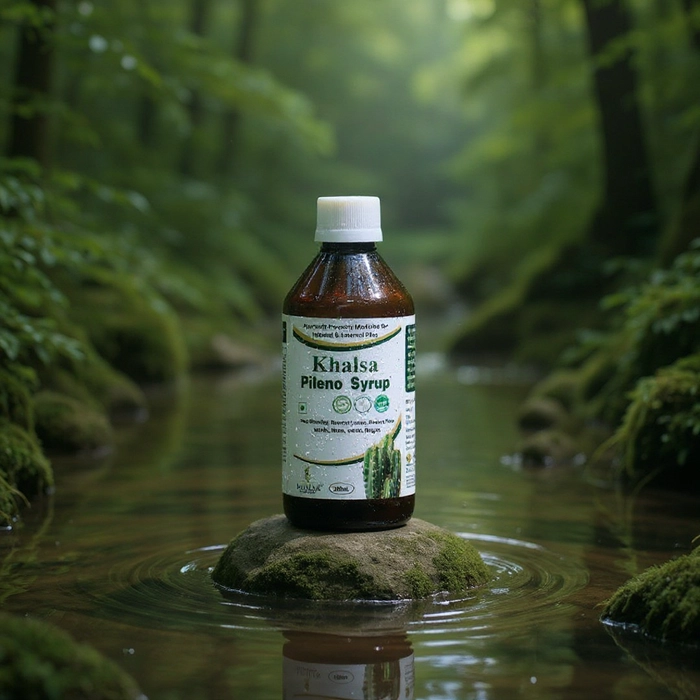 Khalsa Pileno Syrup - Ayurvedic Property Medicine for Internal & External Piles