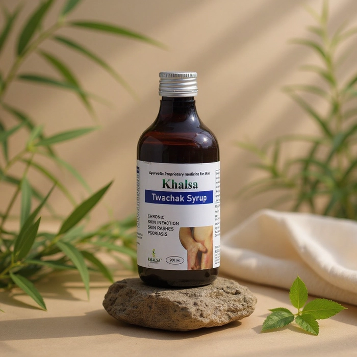 Khalsa Twachak Syrup - Ayurvedic Medicine for Skin (200ml)